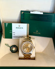 Rolex Pearlmaster Masterpiece Champagne Diamond Dial on Oyster 18948 Complete 2015