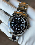 Rolex GMT-Master II Black Dial on Oyster 116710LN Complete 2010