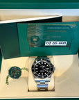 Rolex Submariner Black Date Dial on Oyster 126610LN Complete 2024