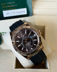 Rolex SkyDweller Chocolate Dial on Oysterflex 326235 Complete 2023