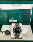Rolex Datejust 41 Black Diamond Dial on Oyster 126334 Complete 2023