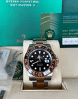 Rolex GMT-Master II "Root Beer" Black Dial on Oyster 126711CHNR Card 2021