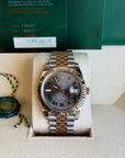 Rolex Datejust 41 Slate Gray Green Roman Dial on Jubilee 126331 Card 2024