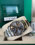 Rolex Datejust 41 Dark Rhodium Index Dial on Oyster 126334 Complete 2022
