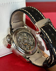 Michael Jordi Heritage Twins Black Dial on Alligator Leather Complete