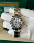 Rolex Datejust 31 Mother of Pearl Roman Diamond Dial on Oyster 178344 Complete 2019