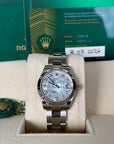 Rolex Datejust 31 White Mother-Of-Pearl Diamond Dial on Oyster 278274 Card 2026