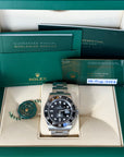 Rolex Submariner Black Dial on Oyster 126610LN Complete 2023