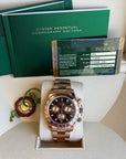 Rolex Daytona Black Index Dial on Oysterlock 116505 Card 2013