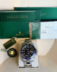 Rolex GMT-Master II 'Batman' Black Dial on Oyster 116710BLNR Complete 2016
