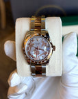 Rolex Datejust 31 Floral MOP Roman Diamond VI Dial on Oyster 178341 Card 2018
