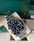 Rolex Submariner Black Dial on Oyster 126610LN Complete 2023