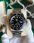 Rolex Submariner Black Dial on Oyster 126610LN Complete 2023