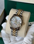 Rolex Datejust 31 Mother of Pearl Roman Dial on Jubilee 178343 Complete 2021