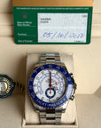 Rolex Yacht-Master II Matt White Dial on Oyster 116680 Card 2017