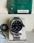 Rolex Airking Black Dial on Oyster 116900 Complete 2020