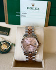 Rolex Datejust 31 Rose Diamond Dial on Jubilee 178341 Complete 2016