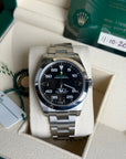 Rolex Airking Black Dial on Oyster 116900 Complete 2020