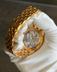 Patek Philippe Grand Complications Chronograph Perpetual Calendar Ebony Black Sunburst Dial on Bracelet 5270/1R-001 Complete 2019