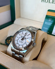 Rolex SkyDweller White Dial on Oyster 326934 Card 2019