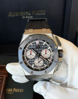 Audemars Piguet Royal Oak Offshore Chronograph Black Dial on Rubber Strap 26420SO.OO.A002CA.01 Complete