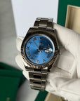 Rolex Datejust II Blue Roman Dial on Oyster 116334 Card 2018