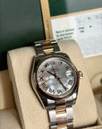 Rolex Datejust 31 Mother of Pearl Roman Dial on Oyster 178241 Complete 2011