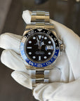 Rolex GMT-Master II 'Batman' Black Dial on Oyster 116710BLNR Card 2018