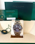 Rolex Datejust 36 Slate Roman Dial on Oyster 126234 Card 2021