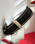 Michael Jordi Heritage Twins Black Dial on Alligator Leather Complete
