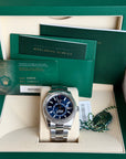 Rolex SkyDweller Blue Dial on Oyster 326934 Complete 2021