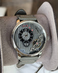 Glashutte Original PanoInverse Galvanized black, Surface fine matt Dial on Fabric 16606042266 Complete 2025