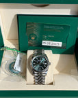 Rolex Datejust 36 Mint Green Index Dial on Jubilee 126234 Complete 2023