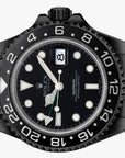 Rolex GMT-Master II PVD Black Dial on Oyster 116710LN Complete Open Date