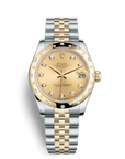 Rolex Datejust 31 Champagne Diamond Dial on Jubilee 178343 Complete 2014