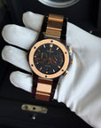 Hublot Classic Fusion Chronograph Black Dial on 18k King Gold/titanium Bracelet 540.CO.1180.CO Complete 2026