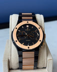 Hublot Classic Fusion Chronograph Black Dial on 18k King Gold/titanium Bracelet 540.CO.1180.CO Complete 2026