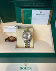 Rolex Datejust Lady Silver Diamond Dial on Jubilee 279383 Complete 2020