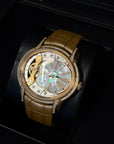 Audemars Piguet Millenary Hand-Wound White Mother of Pearl Dial on Leather Strap 77247OR.ZZ.A812CR.01 Papers 2017
