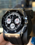 Audemars Piguet Royal Oak Offshore Chronograph Black Dial on Rubber Strap 26420SO.OO.A002CA.01 Complete 2027