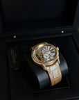 Audemars Piguet Millenary Hand-Wound White Mother of Pearl Dial on Leather Strap 77247OR.ZZ.A812CR.01 Papers 2017