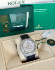 Rolex Sky-Dweller Meteorite Dial on Rubber Strap 336259TBR Complete 2025