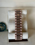 Rolex President Day-Date II Diamond Dial on Presidential 218235 Service Papers