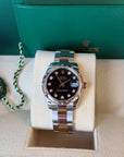 Rolex Datejust 31 Black Diamond Dial on Oyster 178341 Complete 2014