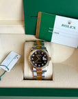 Rolex Datejust Black Diamond Dial on Oyster 126233 Complete 2018