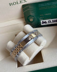 Rolex Datejust 41 Slate Green Roman Dial on Jubilee 126333 Complete 2020