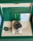 Rolex Submariner Black Dial on Oyster 116613LN Complete 2017