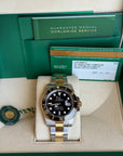 Rolex Submariner Black Dial on Oyster 116613LN Complete 2017