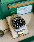 Rolex Submariner Black Dial on Oyster 116613LN Complete 2017