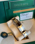 Rolex Submariner Black Dial on Oyster 116613LN Complete 2017